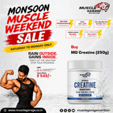 MG Creatine Monohydrate Powder – 250g (Unflavored)