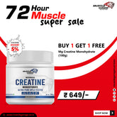 MG Creatine Monohydrate Powder – 100g (33 Servings) | Ultra Pure HPLC-Tested
