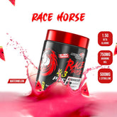 🎁 Muscle Garage Racehorse – Pre Workout Powder 151g | 43 Servings - WATERMELON