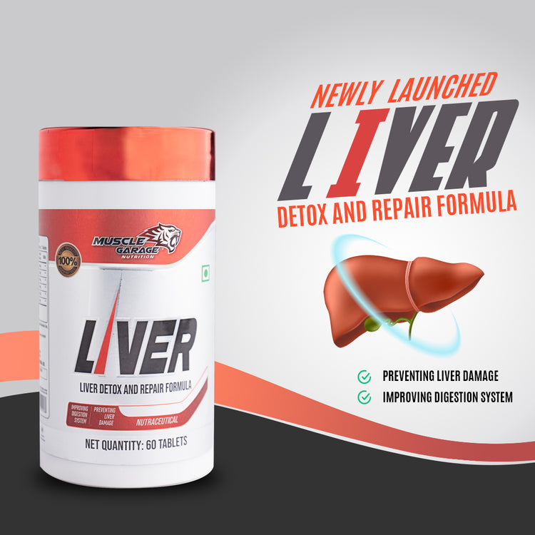 MUSCLE GARAGE LIVER DETOX AND REPAIR FORMULA- 60 TAB