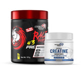 Special Combo: MG Creatine Monohydrate 100gm & Racehorse Pre