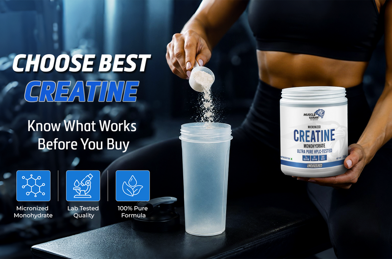 How to Choose the Best Creatine Supplement in India (2026 Guide)