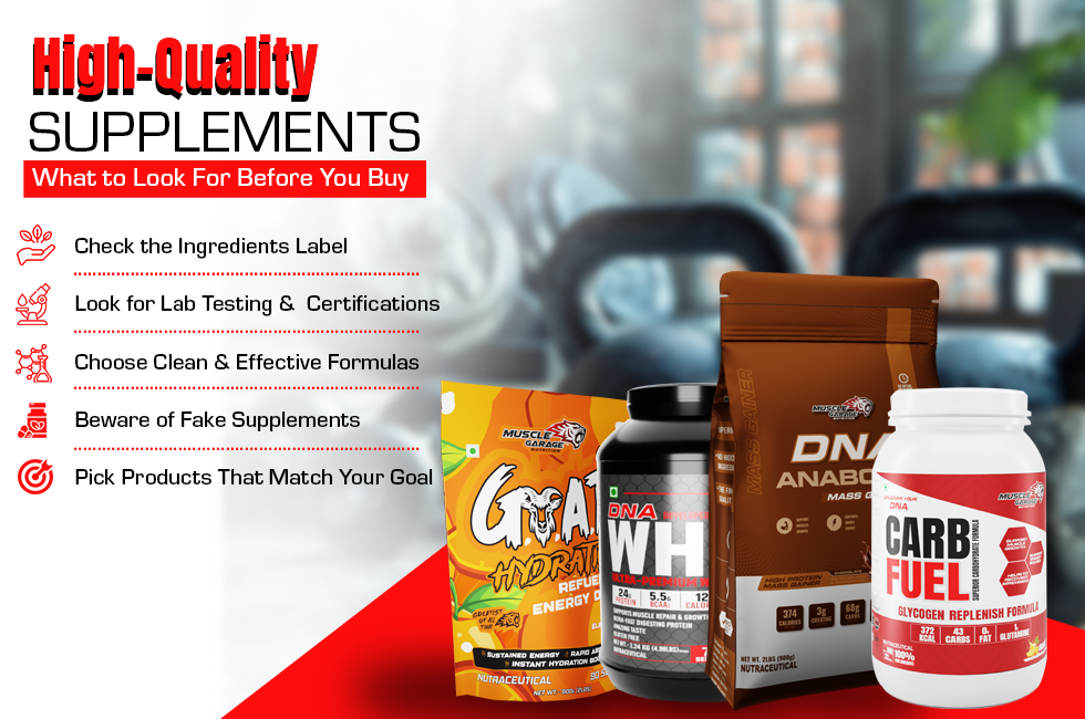 High-Quality Supplements – What to Look For Before You Buy (2026 Guide)