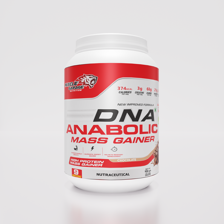 DNA Anabolic Mass Gainer 900g – High-Calorie Gainer