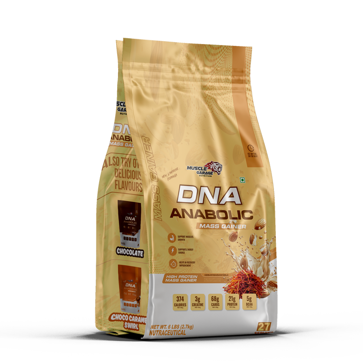 SUPER COMBO PACK: GAINZ DROL & DNA ANABOLIC GAINER- 2.7KG