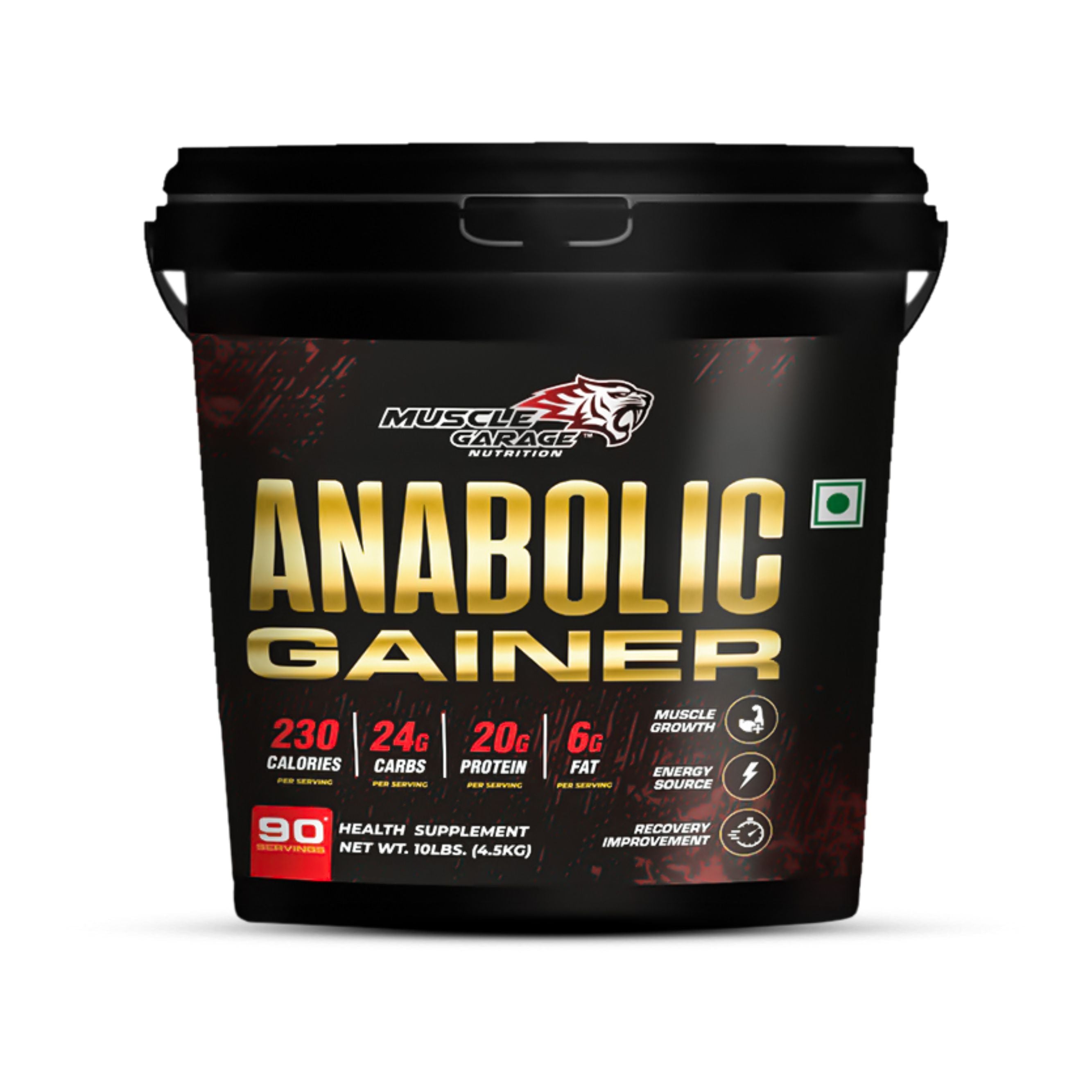 MG ANABOLIC GAINER- 4.5KG(10LBS)