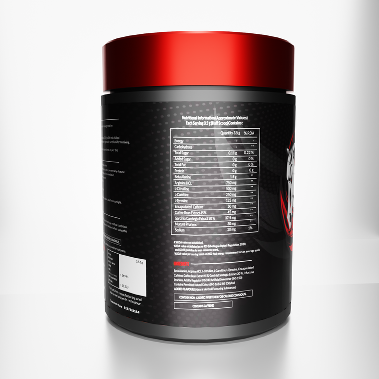 MG Racehorse – Pre Workout Powder 151g | 43 Servings