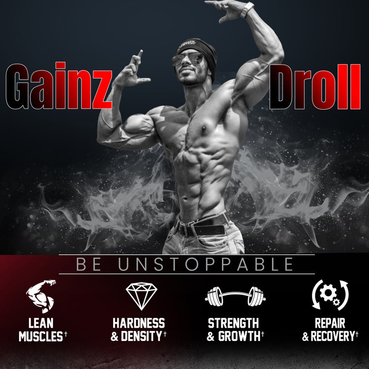 Muscle Garage Gainz Drol – Strength & Performance Support Supplement | 60 Tablets