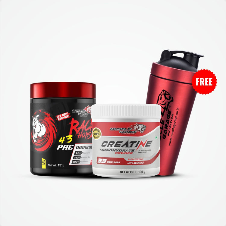 Muscle Garage Racehorse – Pre Workout Powder 151g | 43 Servings